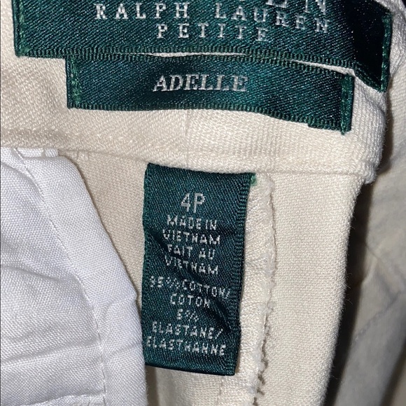 LRL Cream Adelle Cropped Ankle Pants - Picture 7 of 7
